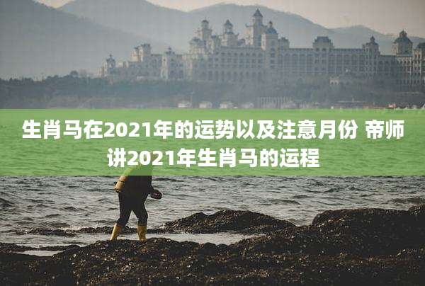生肖马在2021年的运势以及注意月份 帝师讲2021年生肖马的运程