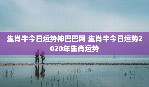 生肖牛今日运势神巴巴网 生肖牛今日运势2020年生肖运势