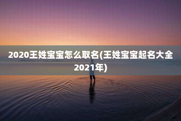 2020王姓宝宝怎么取名(王姓宝宝起名大全2021年)