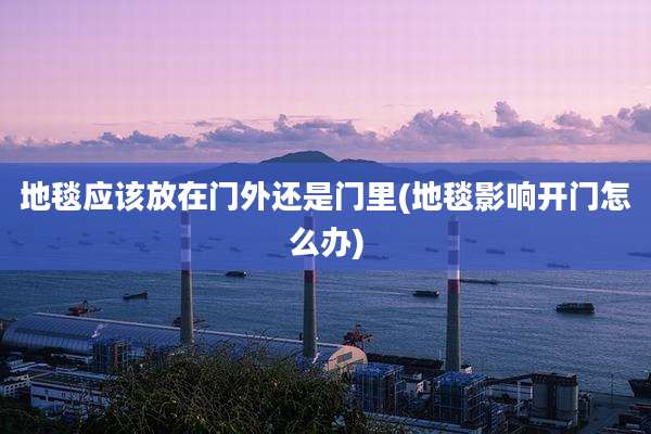 地毯应该放在门外还是门里(地毯影响开门怎么办)