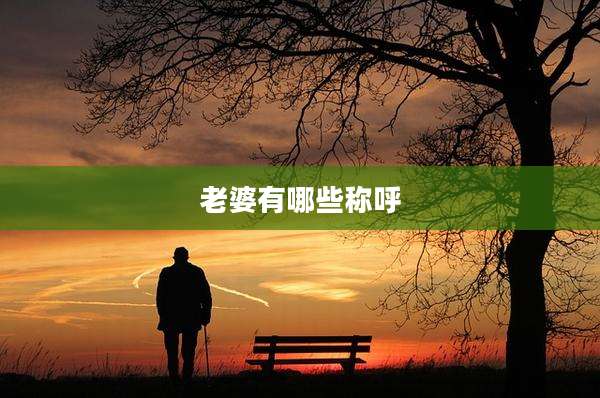 老婆有哪些称呼