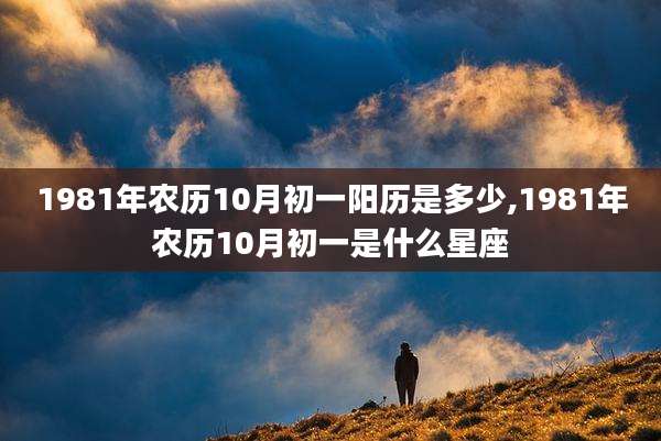 1981年农历10月初一阳历是多少,1981年农历10月初一是什么星座
