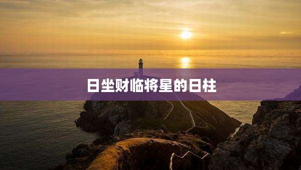 日坐财临将星的日柱