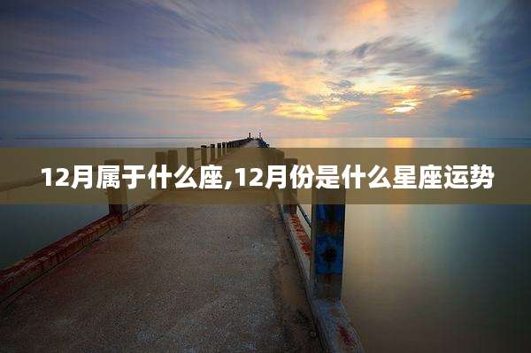 12月属于什么座,12月份是什么星座运势