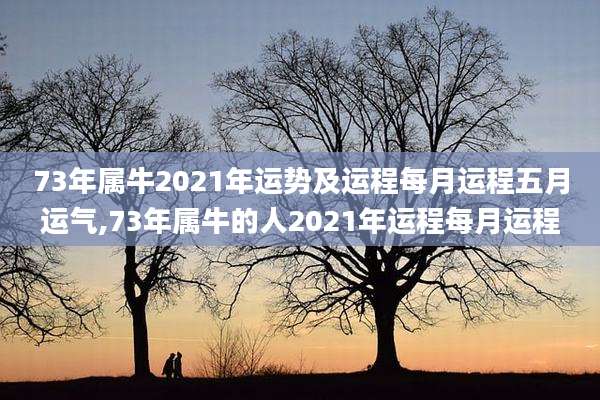 73年属牛2021年运势及运程每月运程五月运气,73年属牛的人2021年运程每月运程