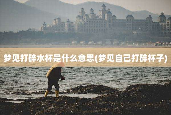 梦见打碎水杯是什么意思(梦见自己打碎杯子)
