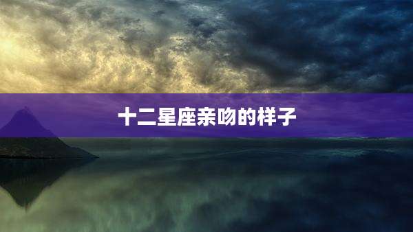 十二星座亲吻的样子