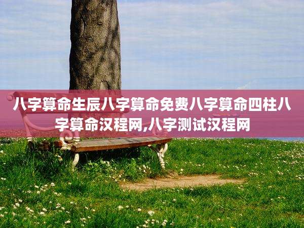 八字算命生辰八字算命免费八字算命四柱八字算命汉程网,八字测试汉程网