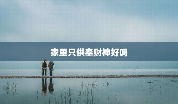 家里只供奉财神好吗