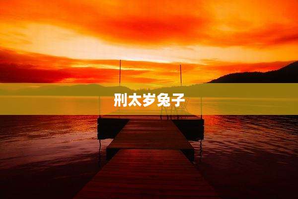 刑太岁兔子
