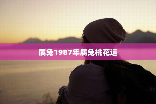 属兔1987年属兔桃花运