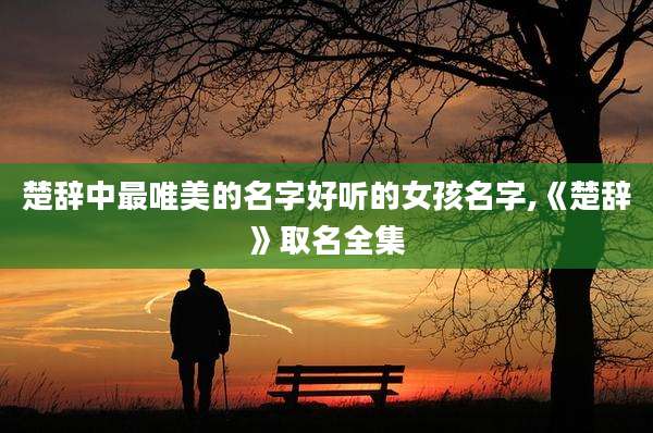 楚辞中最唯美的名字好听的女孩名字,《楚辞》取名全集