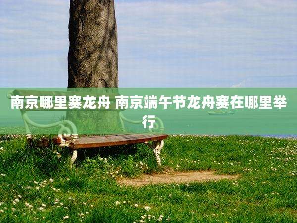 南京哪里赛龙舟 南京端午节龙舟赛在哪里举行