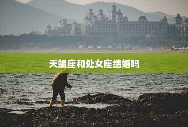 天蝎座和处女座结婚吗