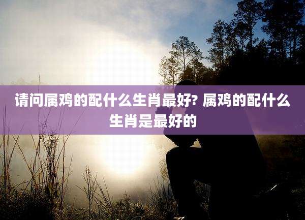 请问属鸡的配什么生肖最好? 属鸡的配什么生肖是最好的