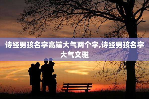 诗经男孩名字高端大气两个字,诗经男孩名字大气文雅