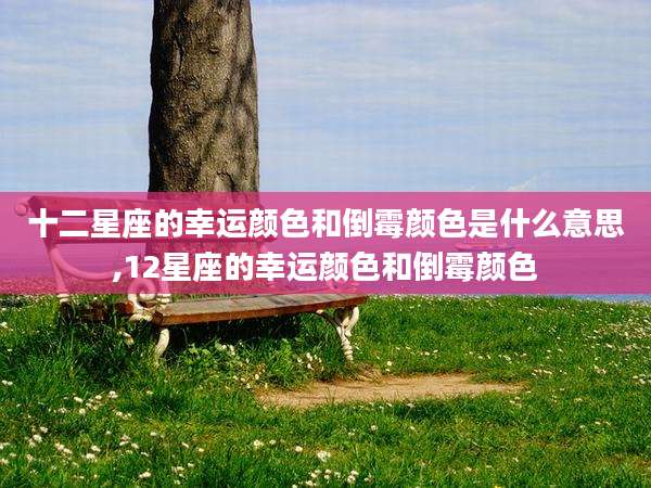 十二星座的幸运颜色和倒霉颜色是什么意思,12星座的幸运颜色和倒霉颜色