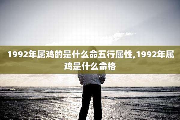 1992年属鸡的是什么命五行属性,1992年属鸡是什么命格