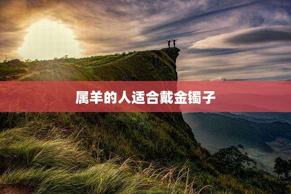 属羊的人适合戴金镯子