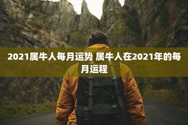 2021属牛人每月运势 属牛人在2021年的每月运程