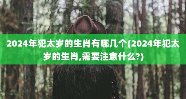 2024年犯太岁的生肖有哪几个(2024年犯太岁的生肖,需要注意什么?)