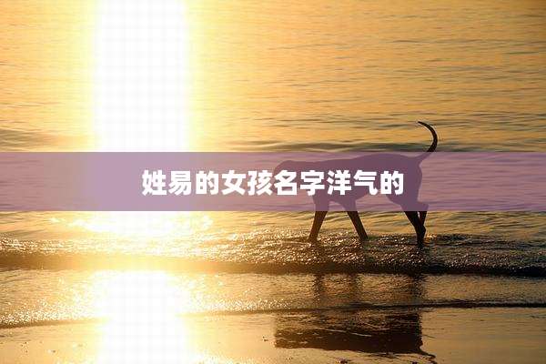 姓易的女孩名字洋气的
