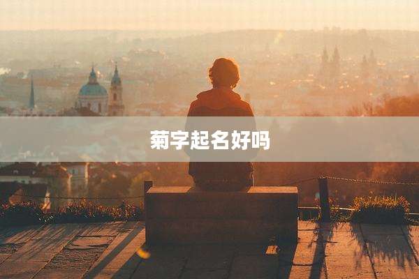 菊字起名好吗