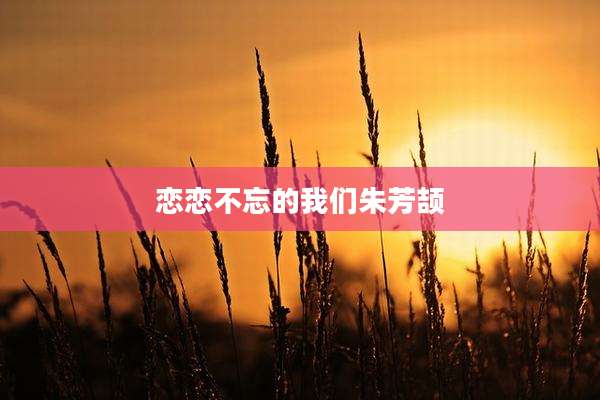 恋恋不忘的我们朱芳颉