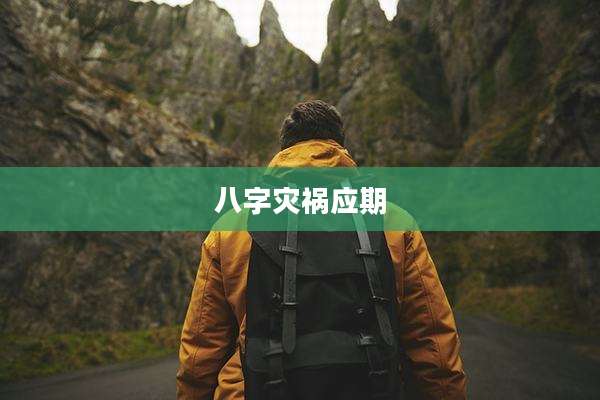 八字灾祸应期
