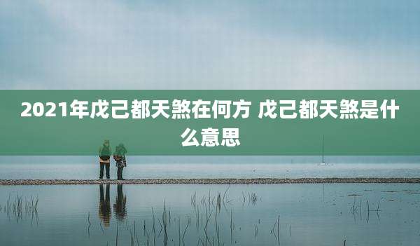 2021年戊己都天煞在何方 戊己都天煞是什么意思