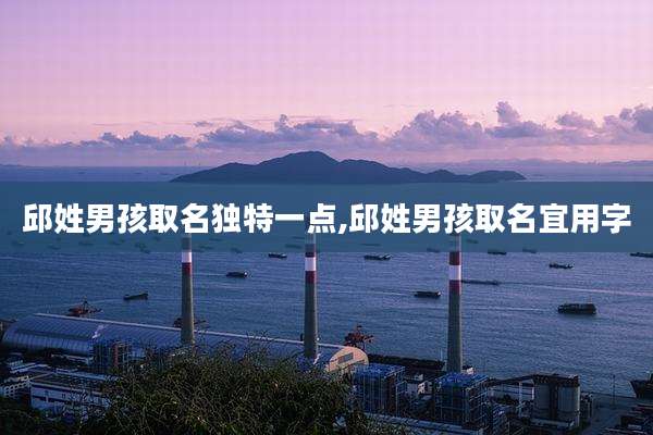 邱姓男孩取名独特一点,邱姓男孩取名宜用字