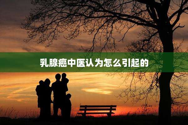 乳腺癌中医认为怎么引起的
