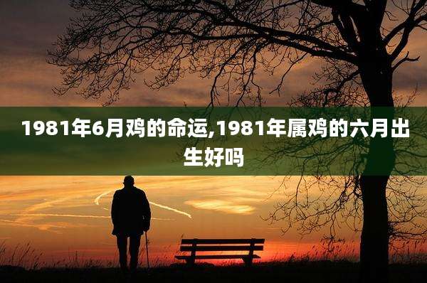 1981年6月鸡的命运,1981年属鸡的六月出生好吗