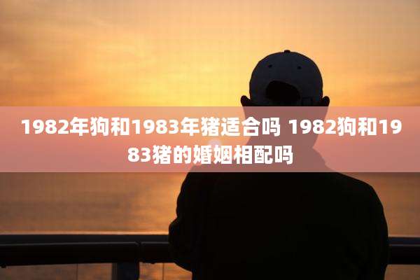 1982年狗和1983年猪适合吗 1982狗和1983猪的婚姻相配吗