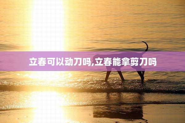 立春可以动刀吗,立春能拿剪刀吗