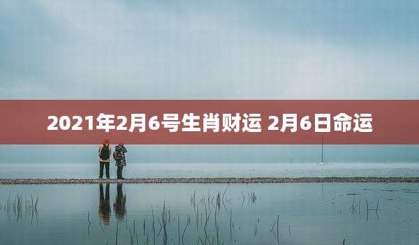 2021年2月6号生肖财运 2月6日命运