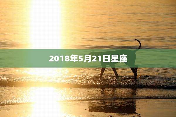 2018年5月21日星座