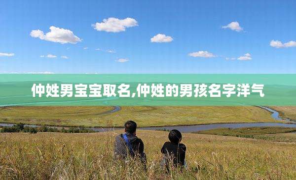 仲姓男宝宝取名,仲姓的男孩名字洋气