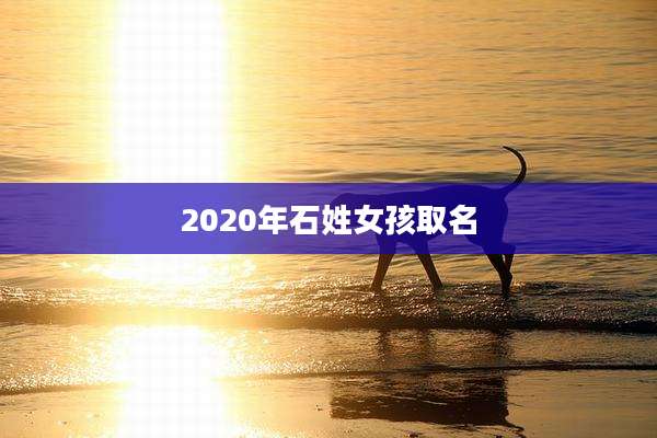 2020年石姓女孩取名