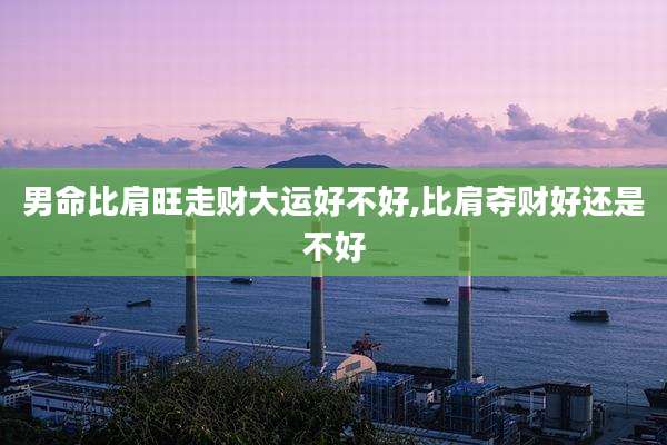 男命比肩旺走财大运好不好,比肩夺财好还是不好