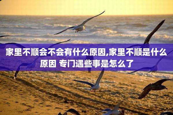 家里不顺会不会有什么原因,家里不顺是什么原因 专门遇些事是怎么了