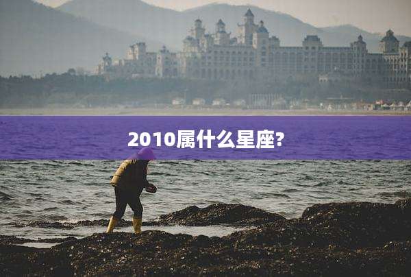 2010属什么星座?