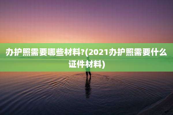 办护照需要哪些材料?(2021办护照需要什么证件材料)