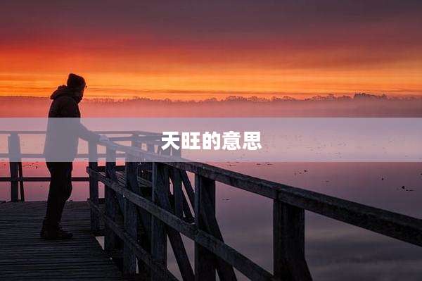 天旺的意思