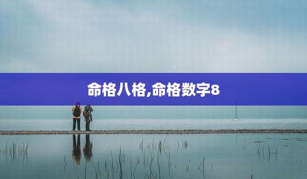 命格八格,命格数字8