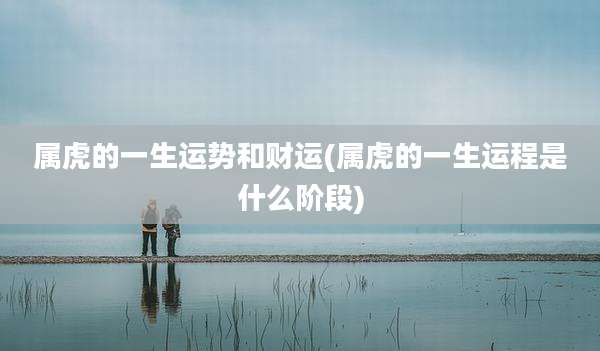 属虎的一生运势和财运(属虎的一生运程是什么阶段)