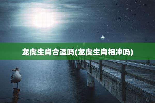 龙虎生肖合适吗(龙虎生肖相冲吗)
