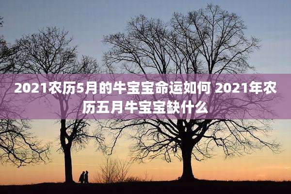 2021农历5月的牛宝宝命运如何 2021年农历五月牛宝宝缺什么
