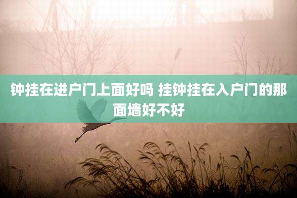 钟挂在进户门上面好吗 挂钟挂在入户门的那面墙好不好