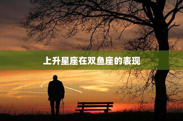 上升星座在双鱼座的表现